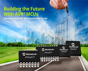 마이크로칩, 코어 독립형 주변장치가 내장된 차세대 8비트 AVR® MCU 출시